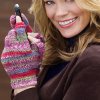 colorful texting gloves